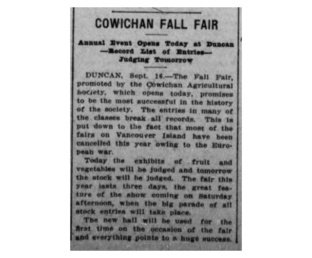 The Daily Colonist, September 17, 1914 Michael R 