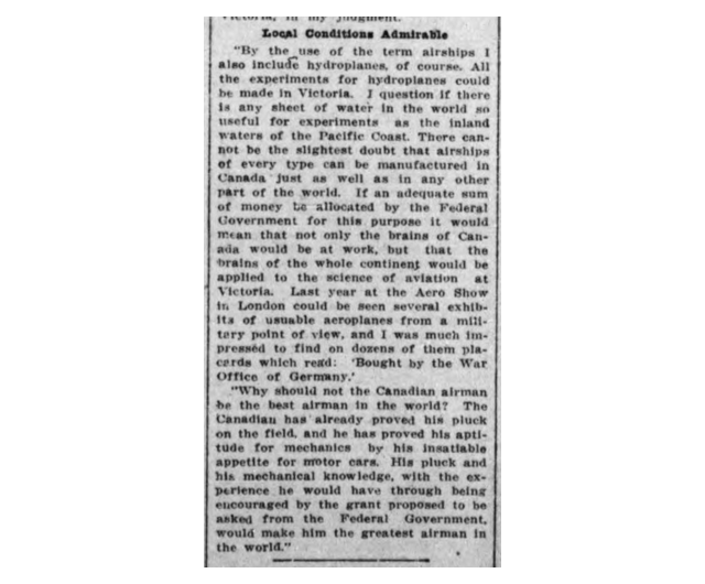 The Daily Colonist, October 21, 1914 | Michael R. Barrick ("Atratus")